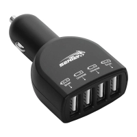 Cargador Auto Sentey Ls-2243 12v 1a 4 Puertos