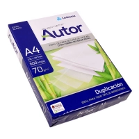 Hojas A4 Autor 70gr