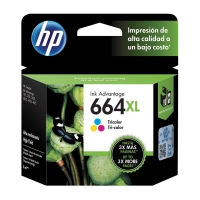Cartucho Original Hp 664xl Color Vencido