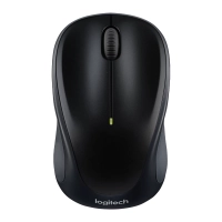 Mouse Inalambrico Logitech M317 Ergonomico Negro