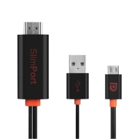 Adaptador Mhl Slimport M A Hdmi M Generico 2 Metros