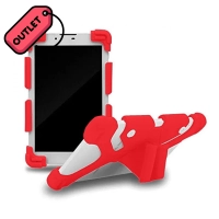 Funda Bumper Antigolpes Noganet Ng-funrj Silicona Rojo 7 Pulgadas Outlet
