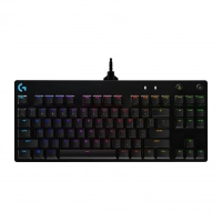Teclado Pc Gamer Mecanico Logitech G Pro Gx Blue Clicky Rgb