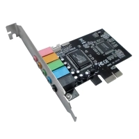 Placa De Audio Pci-e Nisuta Nspcieau6