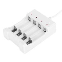 Cargador De Pilas Usb Noganet Ng-5900 Aa-aaa X4 Usb