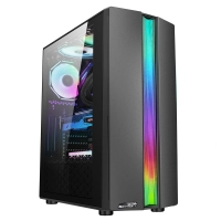 Gabinete Gamer Sentey S20 Lateral Transparente Sin Fuente