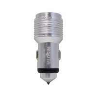 Cargador Auto Nisuta Nsad12us2c 12-24v 3.4a Usb C Y Usb