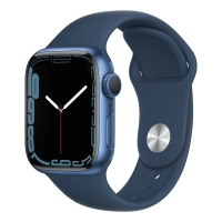 Reloj Smartwatch Apple Watch Series 7 Gps 41mm Aluminium Blue Sport Band Abyss Blue Outlet