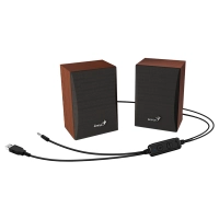 Parlante Genius Sp-hf 380 Usb Bluetooth Wood