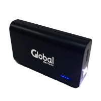 Cargador Portatil Global 5200mah 1 Puerto Negro
