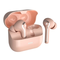 Auricular Bluetooth Nisuta Osaubtws7 Con Base Cargadora Rosa
