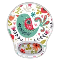 Mouse Pad Cdtek Con Gel Estampado 38 Bird