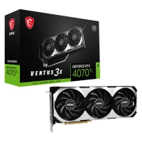 Placa De Video Nvidia Msi Geforce Rtx 4070 Ti Ventus 3x Oc 12gb Gddr6x