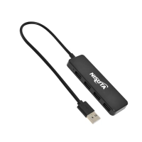 Hub Usb Nisuta Nsuh0420 Usb A 4 Puertos Usb 2.0