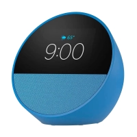 Asistente Virtual Amazon Echo Spot Con Alexa Ocean Blue