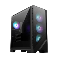 Gabinete Gamer Msi Mag Forge 320r Airflow Negro Sin Fuente