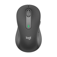 Mouse Inalambrico Logitech Signature M650 Large Grafito Izq