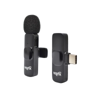 Micrófono Corbatero Nisuta Nsmicw1 Inalambrico Usb C